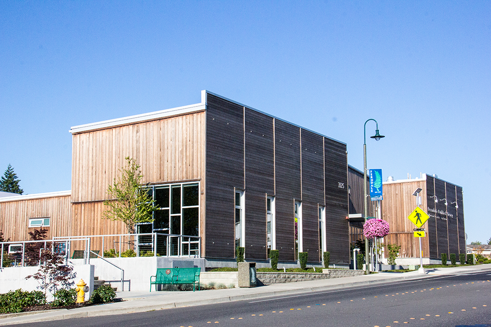 Ferndale library exterior