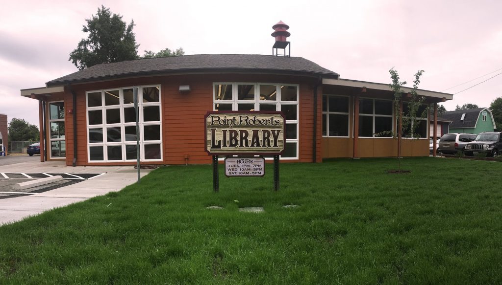 Point Roberts library exterior