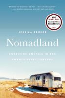 Nomadland by Jessica Bruder