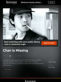 Chan is Missing movie