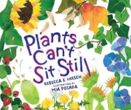 Plants Can't Sit Still by Rebecca E. Hirsch illustrated by Mia Posada