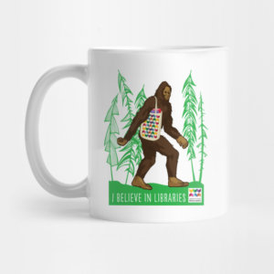 Sasquatch coffee mug