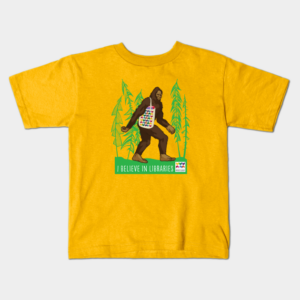Sasquatch kids shirt