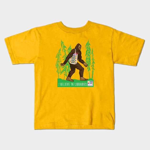 Sasquatch kids shirt
