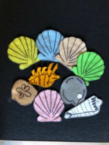 Five Little Seashells Felt Story