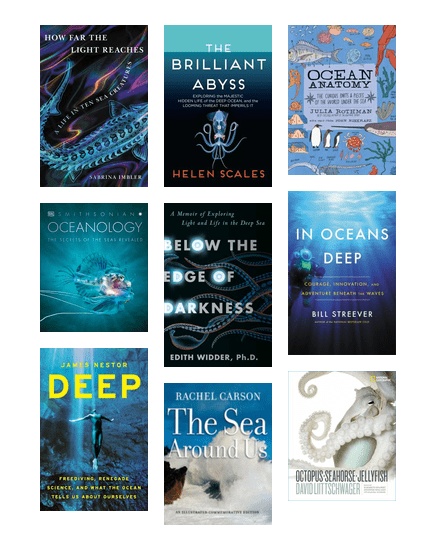 Mysteries of the deep booklist