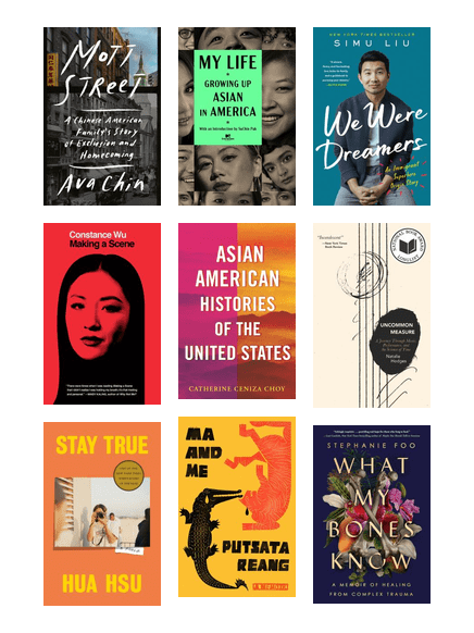Asian American Memoirs booklist