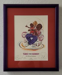 Framed art-Illustration from Time for Kenny