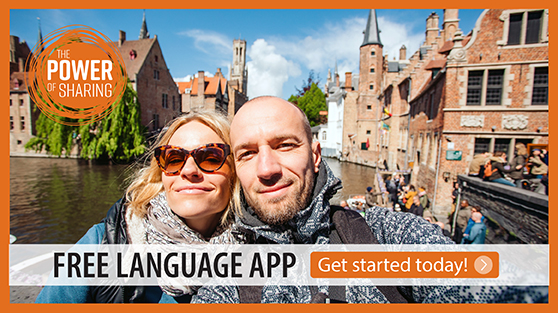 Free Language App. Get Started Today. The Power of Sharing