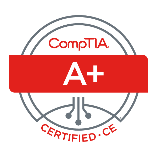 Comp T I A Certified C.E. Logo