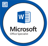 Microsoft Office Specialist badge