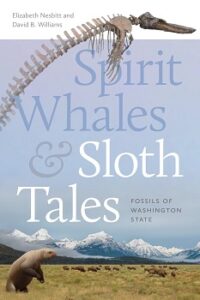 Cover image from "Spirit Whales & Sloth Tales: Fossils of Washington State" by Elizabeth A. Nesbitt
