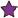 Purple star icon