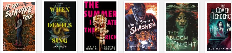Horror - Books for Teens