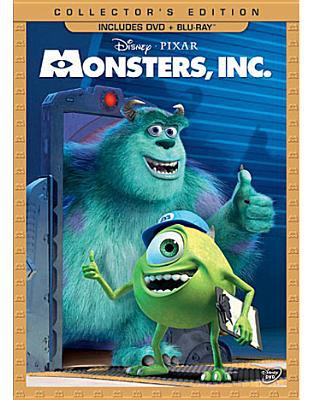 Monsters Inc. Collectors Edition DVD cover