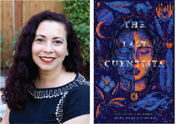 Author Donna Barba Higuera and her book The Last Cuentista